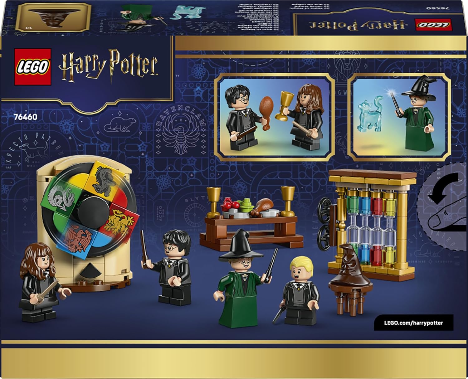 LEGO Harry Potter Choixpeau 76460 - mise en scene