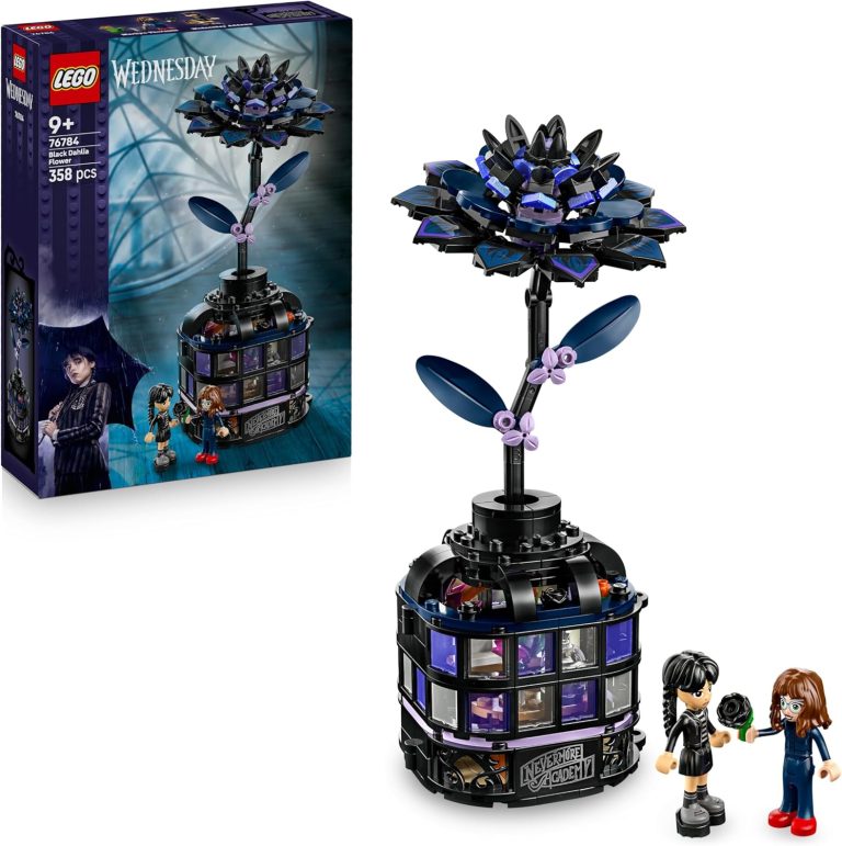 LEGO Mercredi Le dahlia noir 76784 : Avis et test