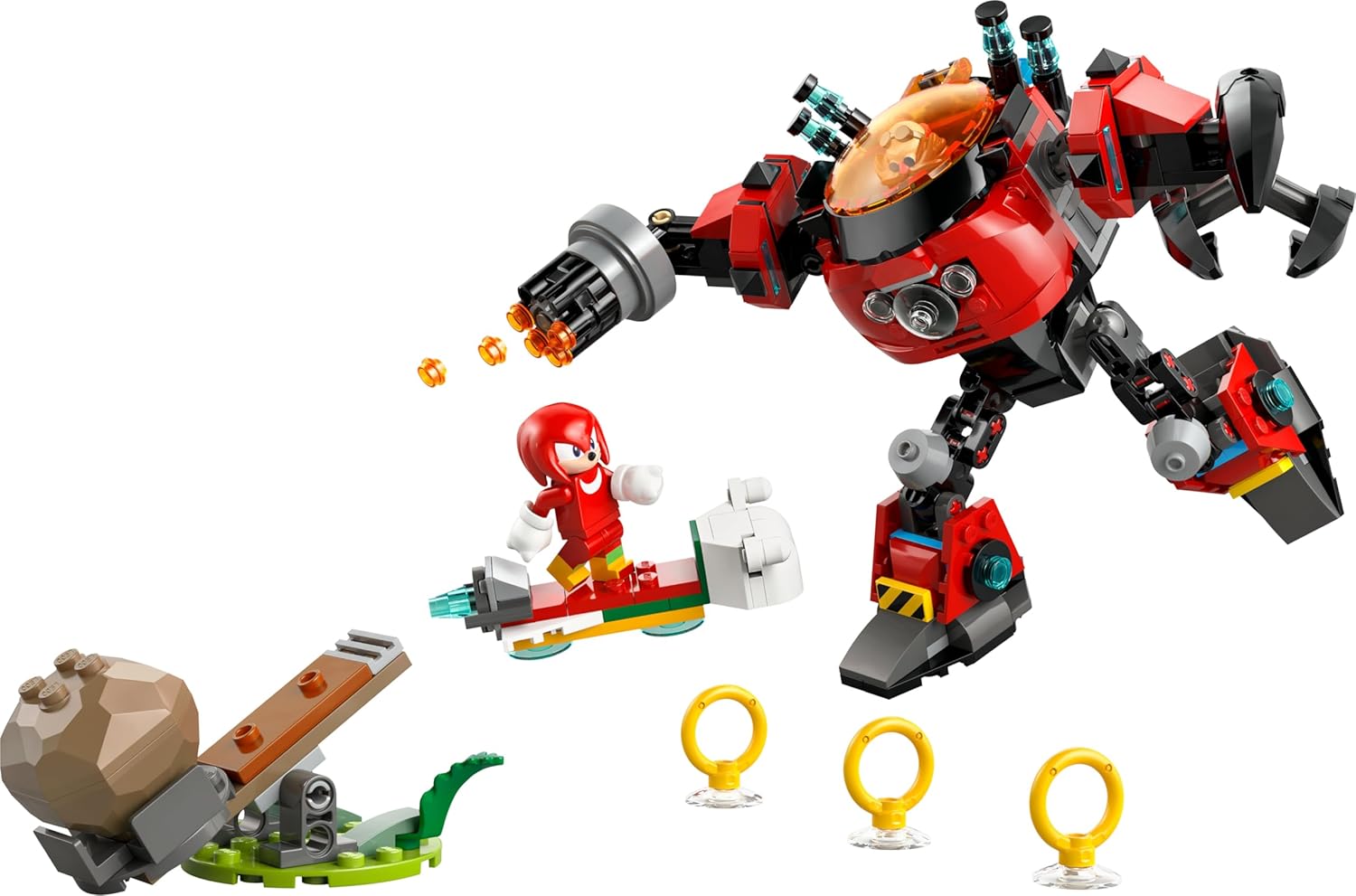 LEGO Sonic Knuckles Egg Crusher 77005 - vue alternative
