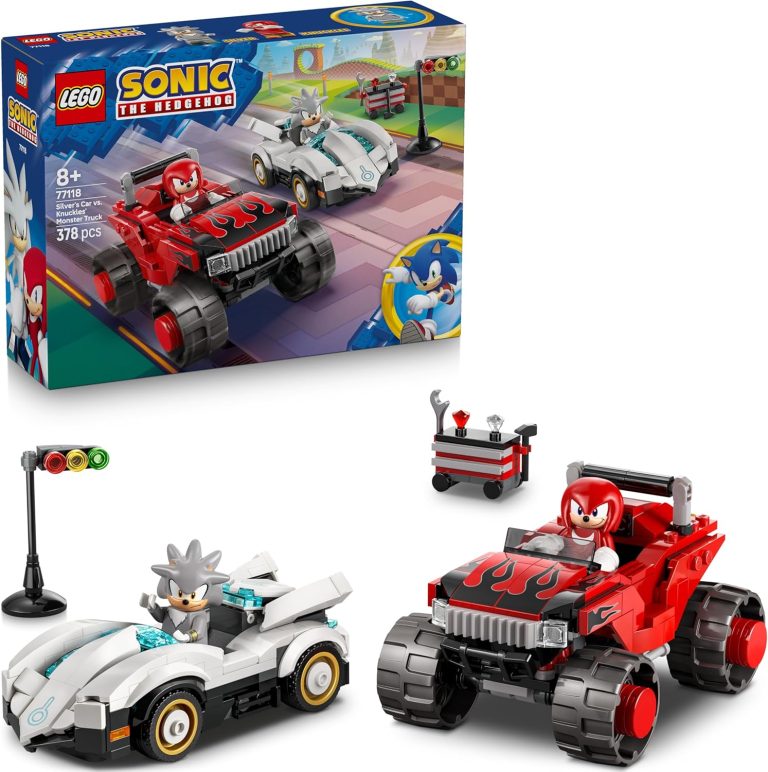 LEGO Sonic La Voiture de Silver contre le Monster Truck de Knuckles 77118 : Avis et test