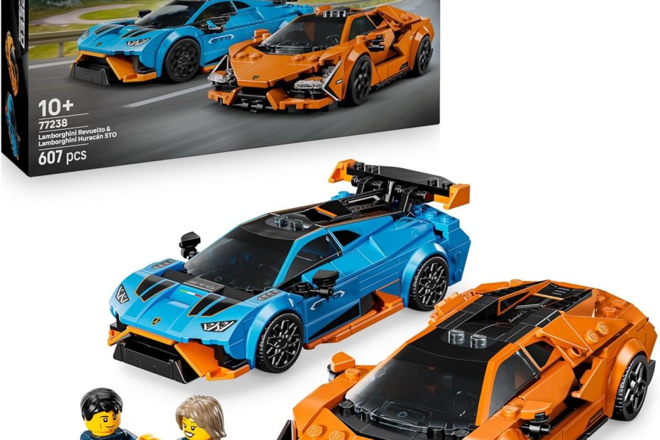 LEGO Speed Champions Lamborghini Revuelto et Huracán STO 77238 - boîte