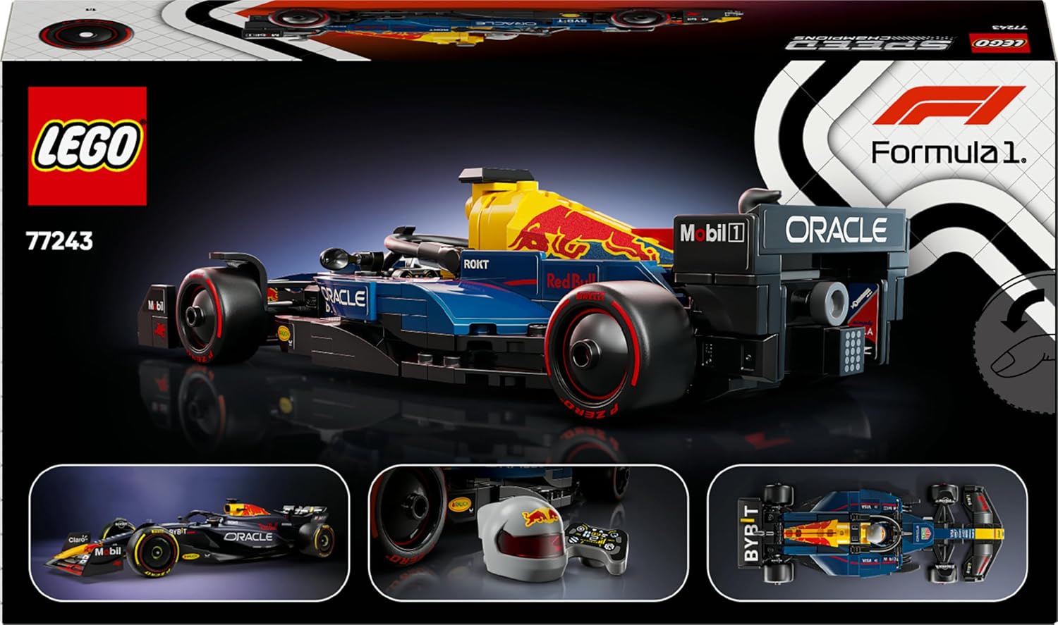 LEGO Speed Champions Red Bull RB20 F1 77243 - mise en scène