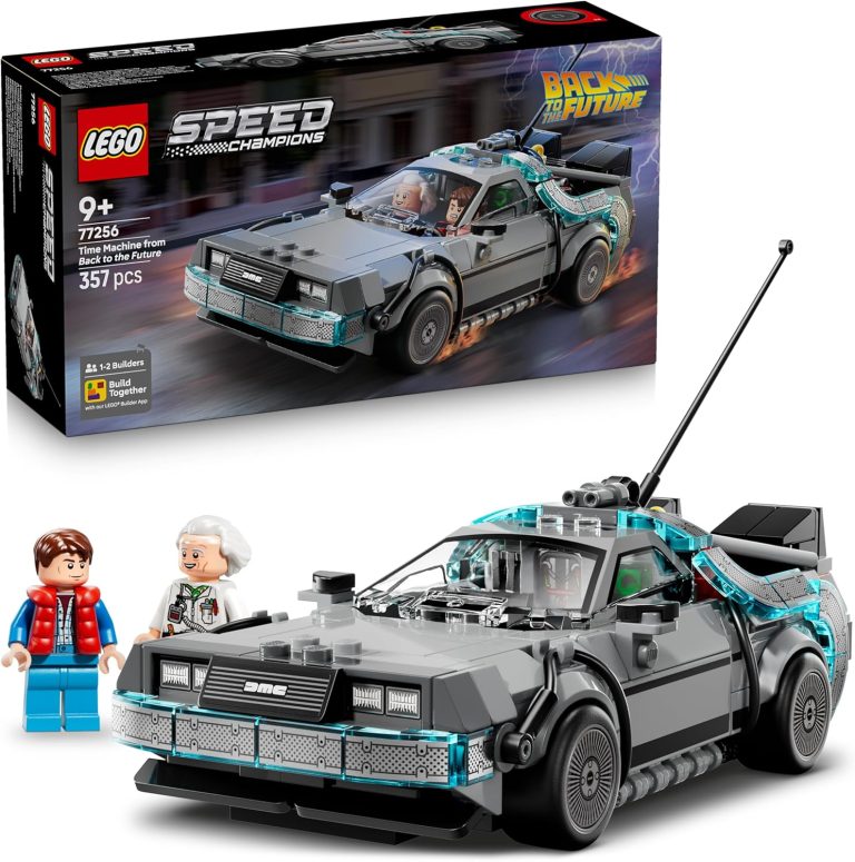 LEGO Speed Champions DeLorean Retour vers le Futur 77256 : Avis et test